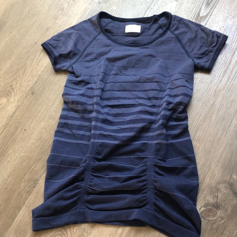 Navy Blue Athleta Running Top